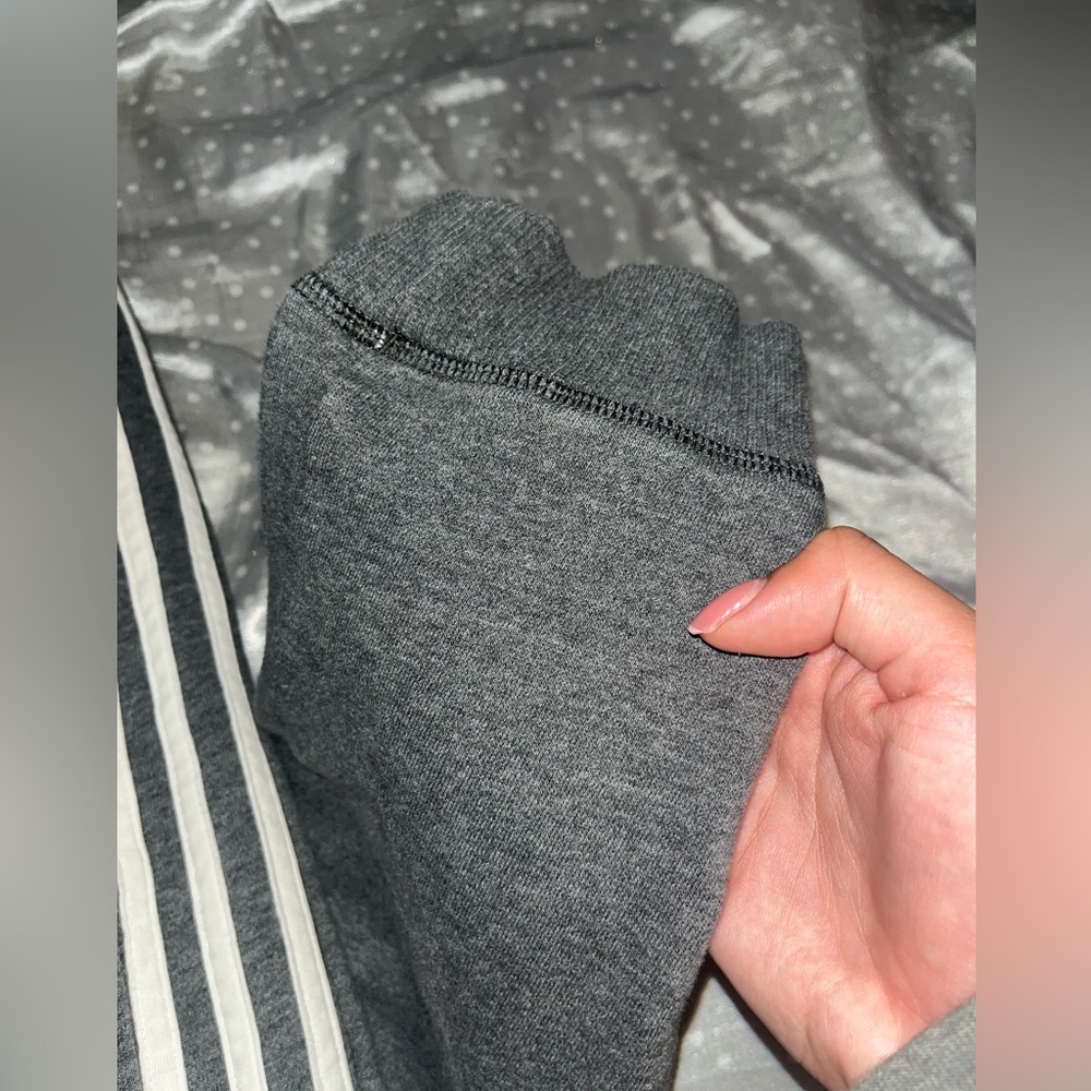 Adidas Grey Sweatpants - Picture 2 of 3